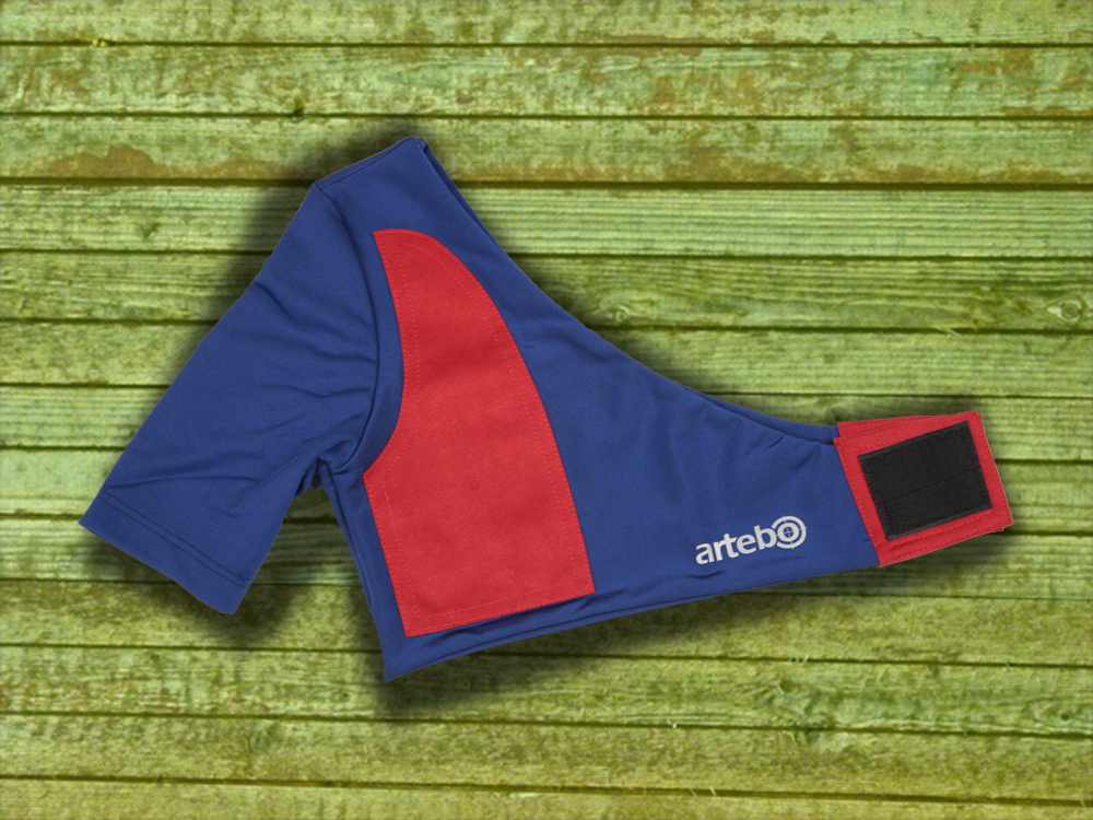 Kinder-Streifschutz Gr. Kid mini, marineblau/rot, LH Kinder-Streifschutz Gr. Kid mini, marineblau/rot, LH