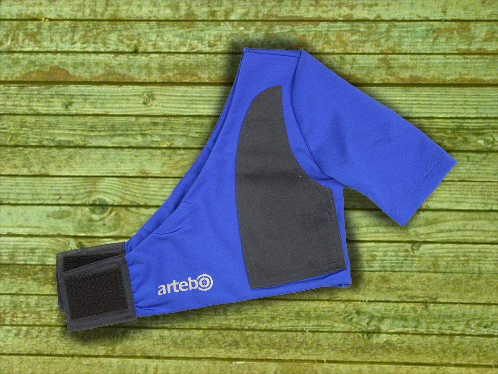 Kinder-Streifschutz Gr. Kid, blau/grau, LH Kinder-Streifschutz Gr. Kid, blau/grau, LH